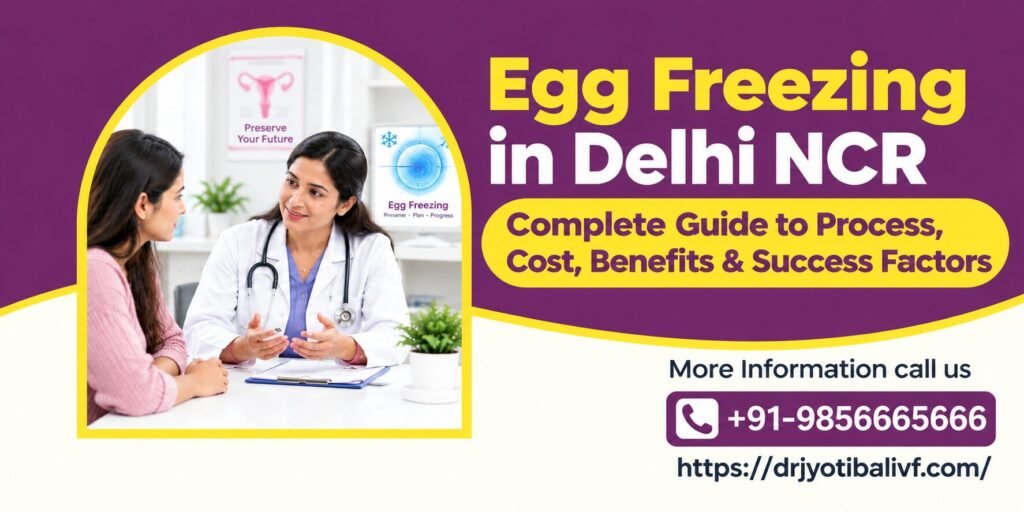 Egg Freezing in Delhi NCR: Complete Guide to Process, Cost, Benefits & Success Factors