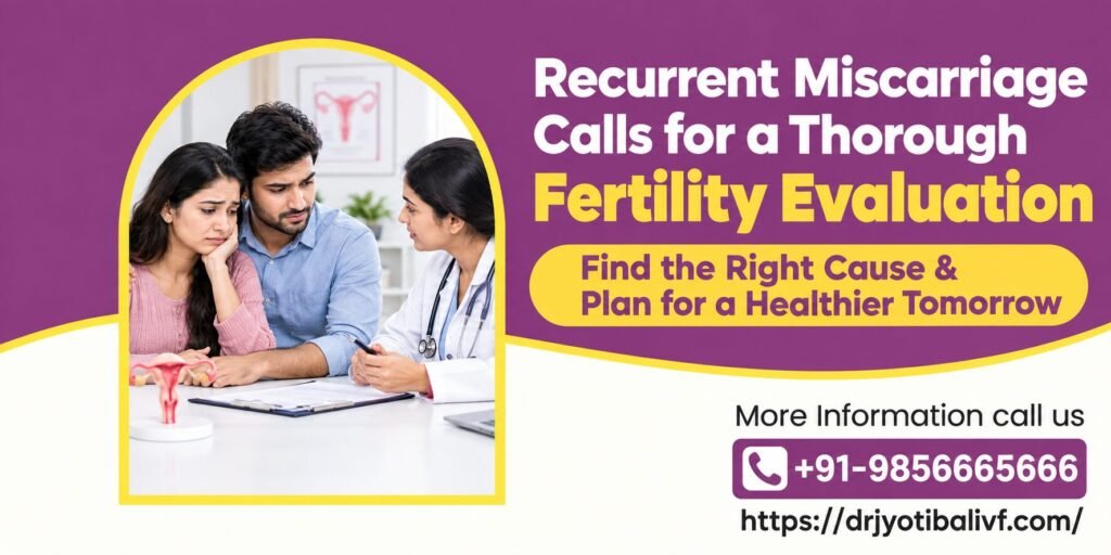 Recurrent Miscarriage Calls for a Thorough Fertility Evaluation